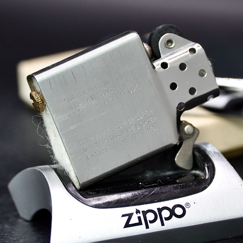 ZIPPO XƯA 1981 - HÀNG XƯA THẬP NIÊN 80s _ CHỦ ĐỀ LOGO TÀU SÂN BAY CARL VINSON