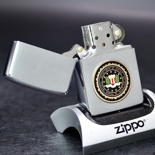 ZIPPO XƯA 1982 - HÀNG XƯA THẬP NIÊN 80s _ CHỦ ĐỀ LOGO FBI