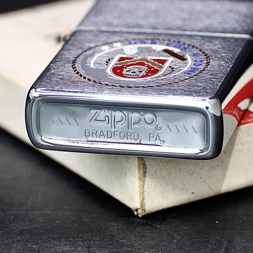 ZIPPO XƯA 1982 - HÀNG XƯA THẬP NIÊN 80s _ CHỦ ĐỀ LOGO TÀU CHIẾN EDSON DD-946