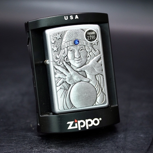 ZIPPO XƯA 2002 - HÀNG XƯA 2000s _ CHỦ ĐỀ PHÙ THỦY