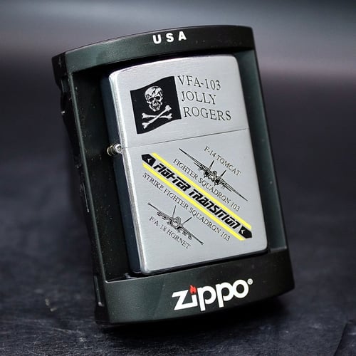 ZIPPO XƯA 2005 - HÀNG XƯA 2000s _ CHỦ ĐỀ PHI ĐOÀN PHẢN LỰC JOLLY ROGERS