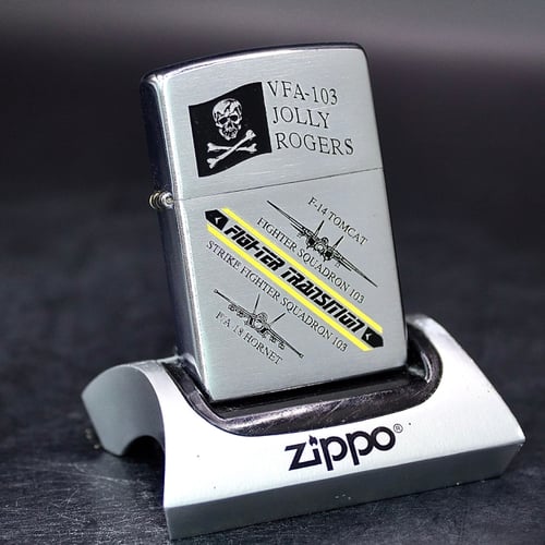 ZIPPO XƯA 2005 - HÀNG XƯA 2000s _ CHỦ ĐỀ PHI ĐOÀN PHẢN LỰC JOLLY ROGERS