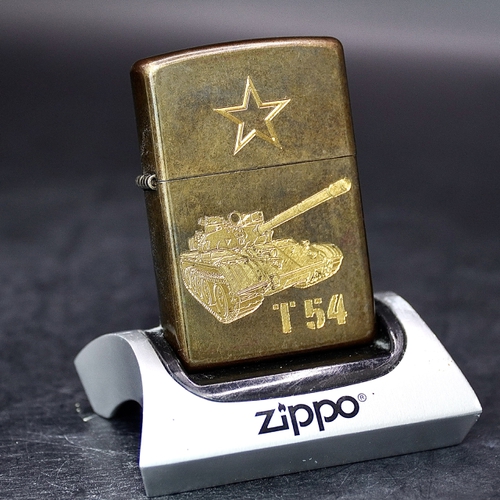 ZIPPO XƯA 2001 - HÀNG XƯA 2000s _ CHỦ ĐỀ XE TĂNG T54