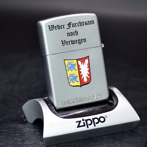 ZIPPO XƯA 2005 - HÀNG XƯA 2000s _ CHỦ ĐỀ TÀU CHIẾN SCHLESWIG-HOLSTEIN