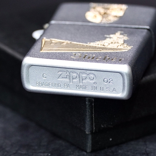 ZIPPO XƯA 2002 - HÀNG XƯA 2000s _ CHỦ ĐỀ TÀU CHIẾN ĐỨC BLUCHER