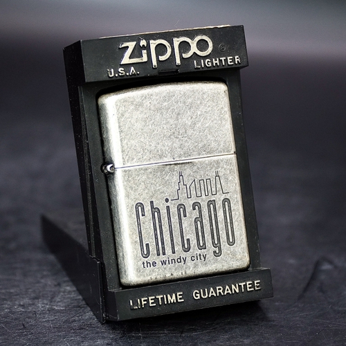 ZIPPO XƯA 1997 - HÀNG XƯA THẬP NIÊN 90s _ CHỦ ĐỀ CHICAGO