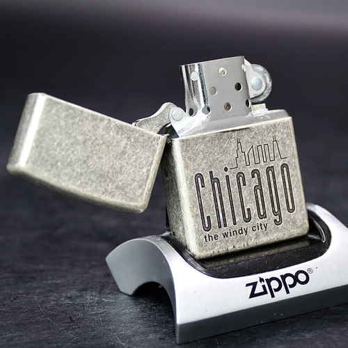 ZIPPO XƯA 1997 - HÀNG XƯA THẬP NIÊN 90s _ CHỦ ĐỀ CHICAGO