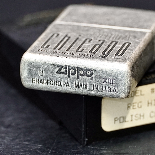ZIPPO XƯA 1997 - HÀNG XƯA THẬP NIÊN 90s _ CHỦ ĐỀ CHICAGO
