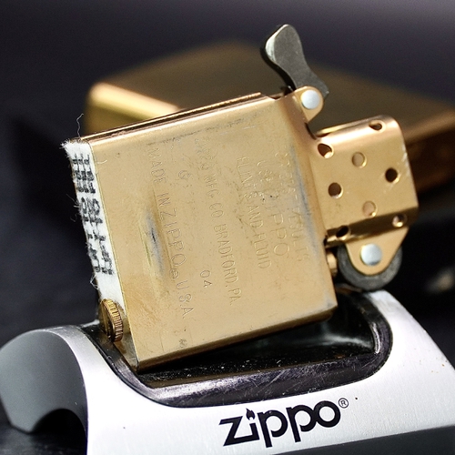 ZIPPO ARMOR XƯA 2004 - HÀNG XƯA 2000s _ CHỦ ĐỀ TRƠN BẢN
