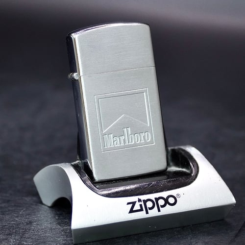 ZIPPO SLIM XƯA 1998 - HÀNG XƯA THẬP NIÊN 90s _ CHỦ ĐỀ MARLBORO