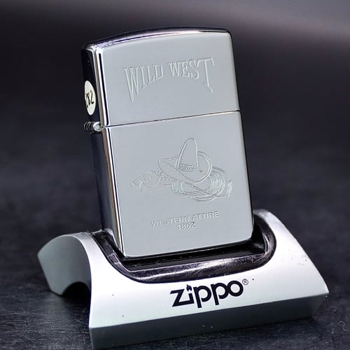 ZIPPO XƯA 1991 - HÀNG XƯA THẬP NIÊN 90s _ CHỦ ĐỀ WESTERN ATTIRE