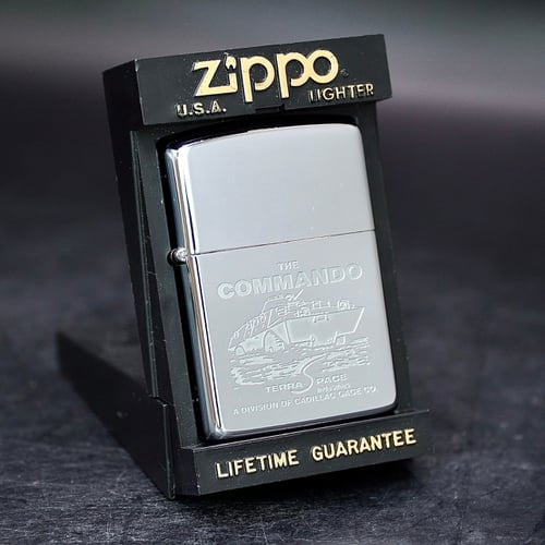 ZIPPO XƯA 1990 - HÀNG XƯA THẬP NIÊN 90s _ CHỦ ĐỀ XE BỌC THÉP