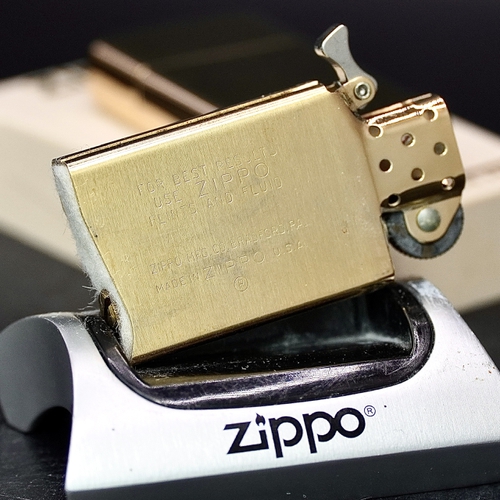 ZIPPO SLIM XƯA 1982 - HÀNG XƯA THẬP NIÊN 80s _ CHỦ ĐỀ GOLD PLATED