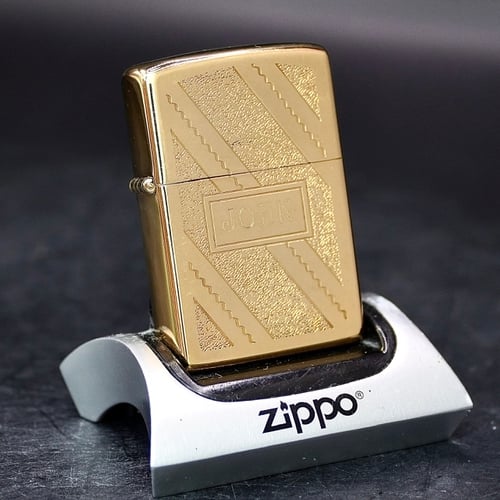 ZIPPO XƯA 1985 - HÀNG XƯA THẬP NIÊN 80s _ CHỦ ĐỀ GOLD PLATED