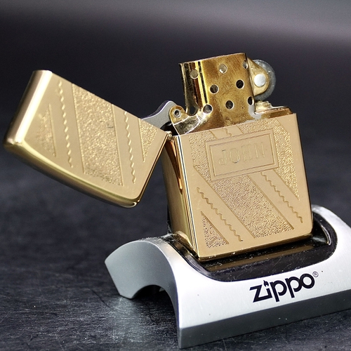 ZIPPO XƯA 1985 - HÀNG XƯA THẬP NIÊN 80s _ CHỦ ĐỀ GOLD PLATED