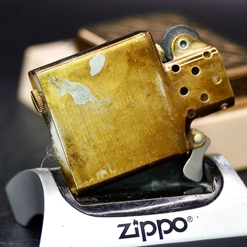 ZIPPO XƯA 1985 - HÀNG XƯA THẬP NIÊN 80s _ CHỦ ĐỀ GOLD PLATED