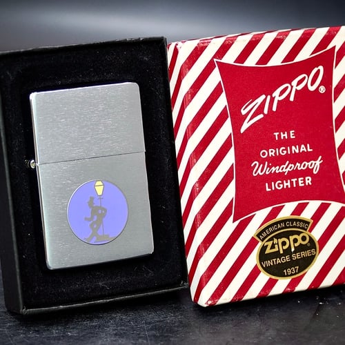 ZIPPO XƯA 1996 - HÀNG XƯA THẬP NIÊN 90s _ CHỦ ĐỀ LOGO TOWN AND COUNTRY