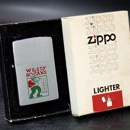 ZIPPO XƯA 1983 - HÀNG XƯA THẬP NIÊN 80s _ CHỦ ĐỀ WESTY HOGAN