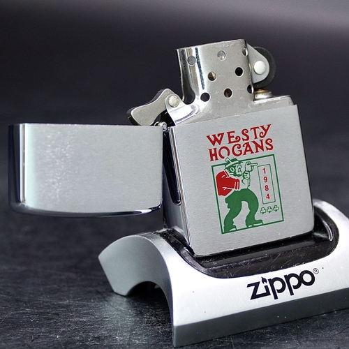 ZIPPO XƯA 1983 - HÀNG XƯA THẬP NIÊN 80s _ CHỦ ĐỀ WESTY HOGAN