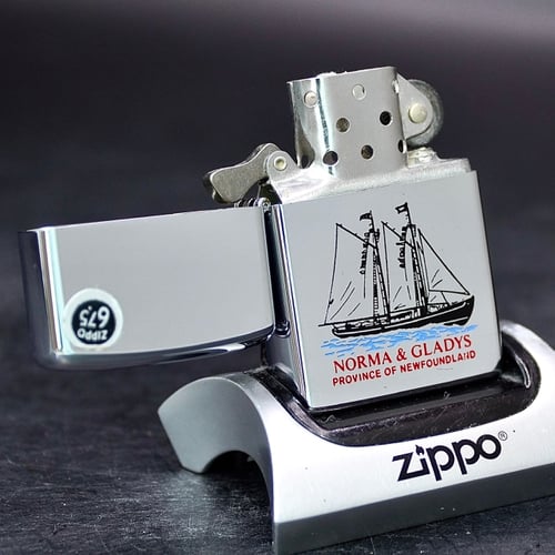 ZIPPO XƯA GIAI ĐOẠN 1970 - HÀNG XƯA THẬP NIÊN 70s _ CHỦ ĐỀ TÀU DI SẢN CỦA CANADA