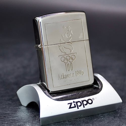 ZIPPO XƯA 1996 - HÀNG XƯA THẬP NIÊN 90s _ CHỦ ĐỀ HOA VĂN MẠ BẠC
