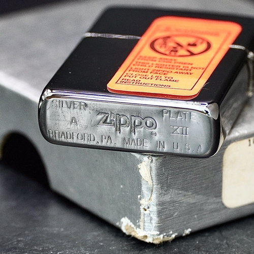 ZIPPO XƯA 1996 - HÀNG XƯA THẬP NIÊN 90s _ CHỦ ĐỀ HOA VĂN MẠ BẠC