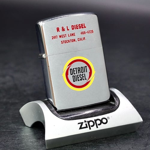 ZIPPO XƯA 1967 - HÀNG XƯA THẬP NIÊN 60s _ CHỦ ĐỀ DETROIT DIESEL