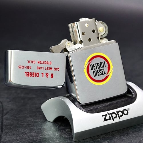 ZIPPO XƯA 1967 - HÀNG XƯA THẬP NIÊN 60s _ CHỦ ĐỀ DETROIT DIESEL