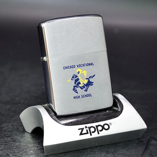 ZIPPO XƯA 1963 - HÀNG XƯA THẬP NIÊN 60s _ CHỦ ĐỀ CHICAGO VOCATIONAL HIGH SCHOOL