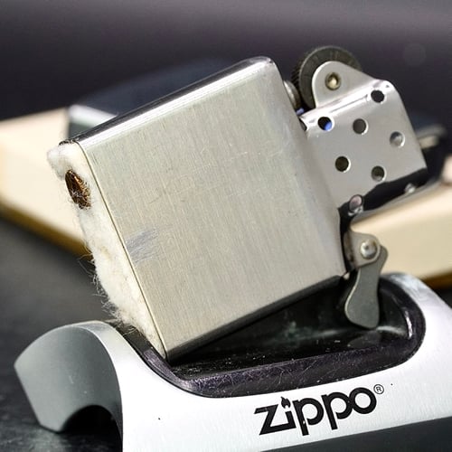ZIPPO XƯA 1976 - HÀNG XƯA THẬP NIÊN 70s _ CHỦ ĐỀ TÀU CHIẾN FRANKLIN D.ROOSEVELT
