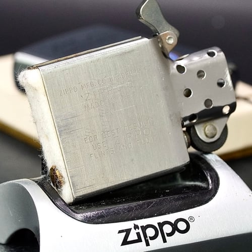 ZIPPO XƯA 1976 - HÀNG XƯA THẬP NIÊN 70s _ CHỦ ĐỀ TÀU CHIẾN FRANKLIN D.ROOSEVELT