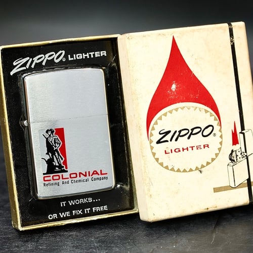 ZIPPO XƯA 1965 - HÀNG XƯA THẬP NIÊN 60s _ CHỦ ĐỀ COLONIAL