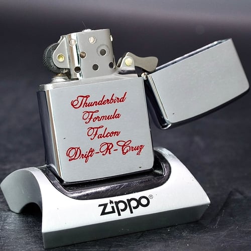 ZIPPO XƯA 1967 - HÀNG XƯA THẬP NIÊN 60s _ CHỦ ĐỀ THUNDERBIRD