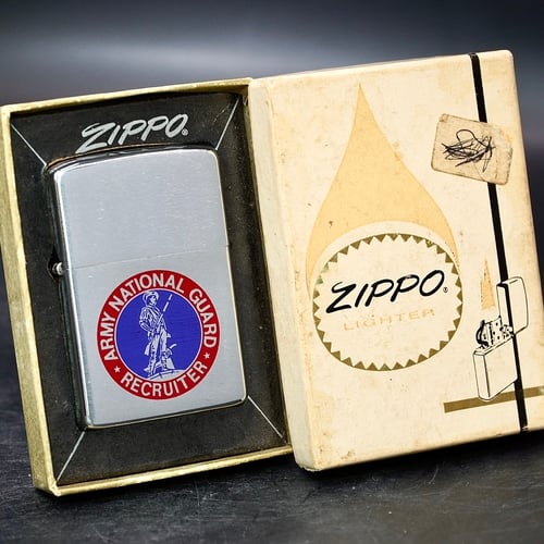 ZIPPO XƯA 1974 - HÀNG XƯA THẬP NIÊN 70s _ CHỦ ĐỀ TUYỂN DỤNG VỆ BINH QUỐC GIA
