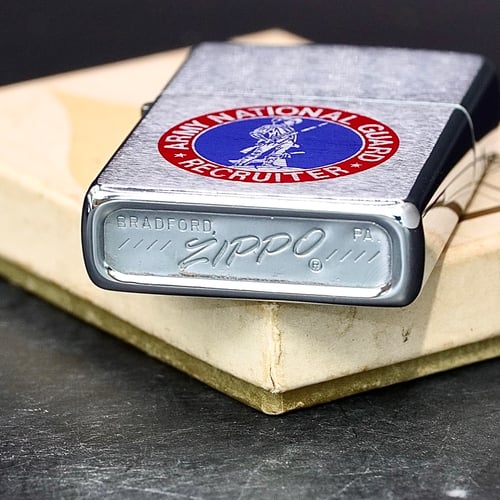 ZIPPO XƯA 1974 - HÀNG XƯA THẬP NIÊN 70s _ CHỦ ĐỀ TUYỂN DỤNG VỆ BINH QUỐC GIA