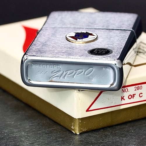 ZIPPO XƯA 1976 - HÀNG XƯA THẬP NIÊN 70s _ CHỦ ĐỀ HỘI TAM ĐIỂM MASONRY