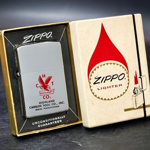 ZIPPO XƯA 1964 - HÀNG XƯA THẬP NIÊN 60s _ CHỦ ĐỀ CARBIDE TOOL CO.