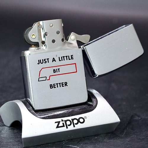 ZIPPO XƯA 1964 - HÀNG XƯA THẬP NIÊN 60s _ CHỦ ĐỀ CARBIDE TOOL CO.