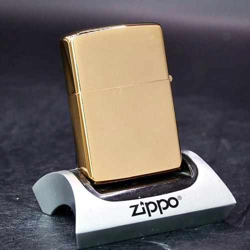 ZIPPO XƯA 1977 - HÀNG XƯA THẬP NIÊN 70s _ CHỦ ĐỀ GOLD PLATED