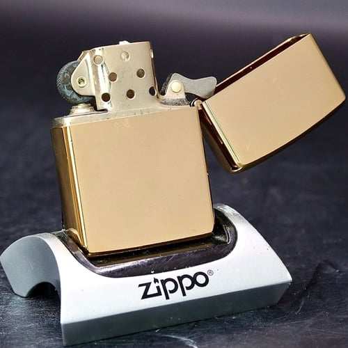 ZIPPO XƯA 1977 - HÀNG XƯA THẬP NIÊN 70s _ CHỦ ĐỀ GOLD PLATED