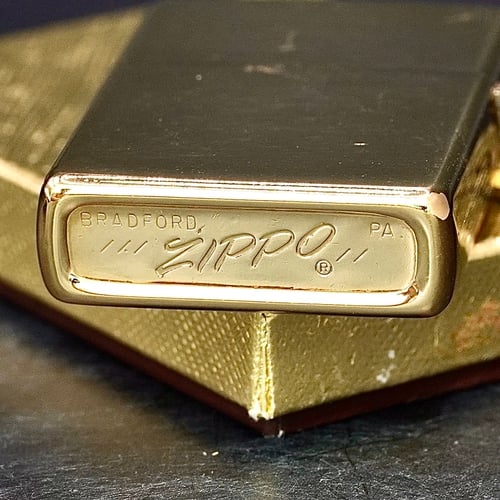 ZIPPO XƯA 1977 - HÀNG XƯA THẬP NIÊN 70s _ CHỦ ĐỀ GOLD PLATED
