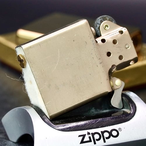 ZIPPO XƯA 1977 - HÀNG XƯA THẬP NIÊN 70s _ CHỦ ĐỀ GOLD PLATED