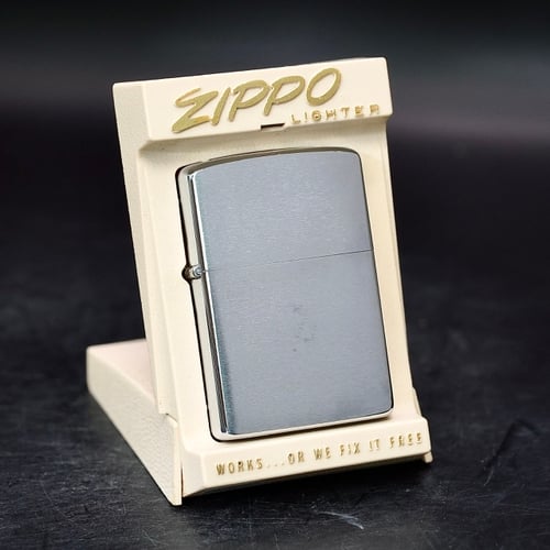ZIPPO XƯA 1983 - HÀNG XƯA THẬP NIÊN 80s _ CHỦ ĐỀ TRƠN BẢN
