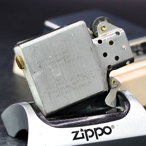 ZIPPO XƯA 1983 - HÀNG XƯA THẬP NIÊN 80s _ CHỦ ĐỀ TRƠN BẢN