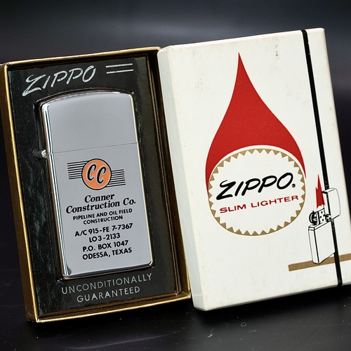 ZIPPO XƯA 1966 - HÀNG XƯA THẬP NIÊN 60s _ CHỦ ĐỀ CONNER CONSTRUCTION CO.