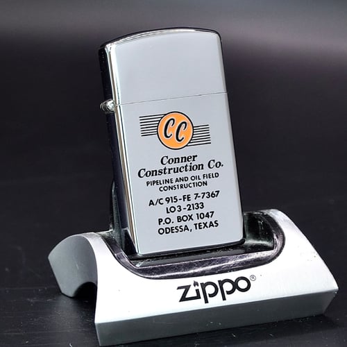 ZIPPO XƯA 1966 - HÀNG XƯA THẬP NIÊN 60s _ CHỦ ĐỀ CONNER CONSTRUCTION CO.