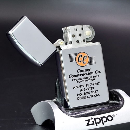 ZIPPO XƯA 1966 - HÀNG XƯA THẬP NIÊN 60s _ CHỦ ĐỀ CONNER CONSTRUCTION CO.