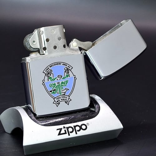ZIPPO XƯA 1981 - HÀNG XƯA THẬP NIÊN 80s _ CHỦ ĐỀ TÀU CHIẾN RECOVERY ARS-43