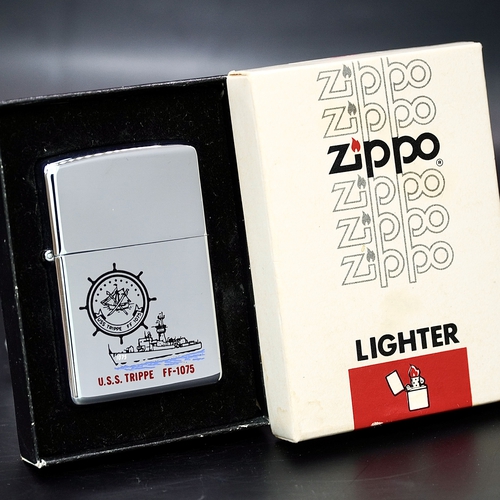 ZIPPO XƯA 1979 - HÀNG XƯA THẬP NIÊN 70s _ CHỦ ĐỀ TÀU CHIẾN TRIPPE FF-1075