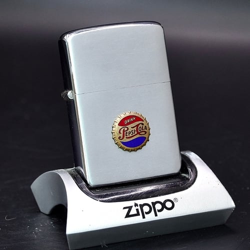 ZIPPO XƯA LƯỚT LỬA 1956 - HÀNG XƯA THẬP NIÊN 50s _ CHỦ ĐỀ PEPSI COLA